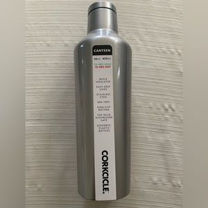 Corkcicle 16oz (475ml) Canteen Gray Sparkle Bottle